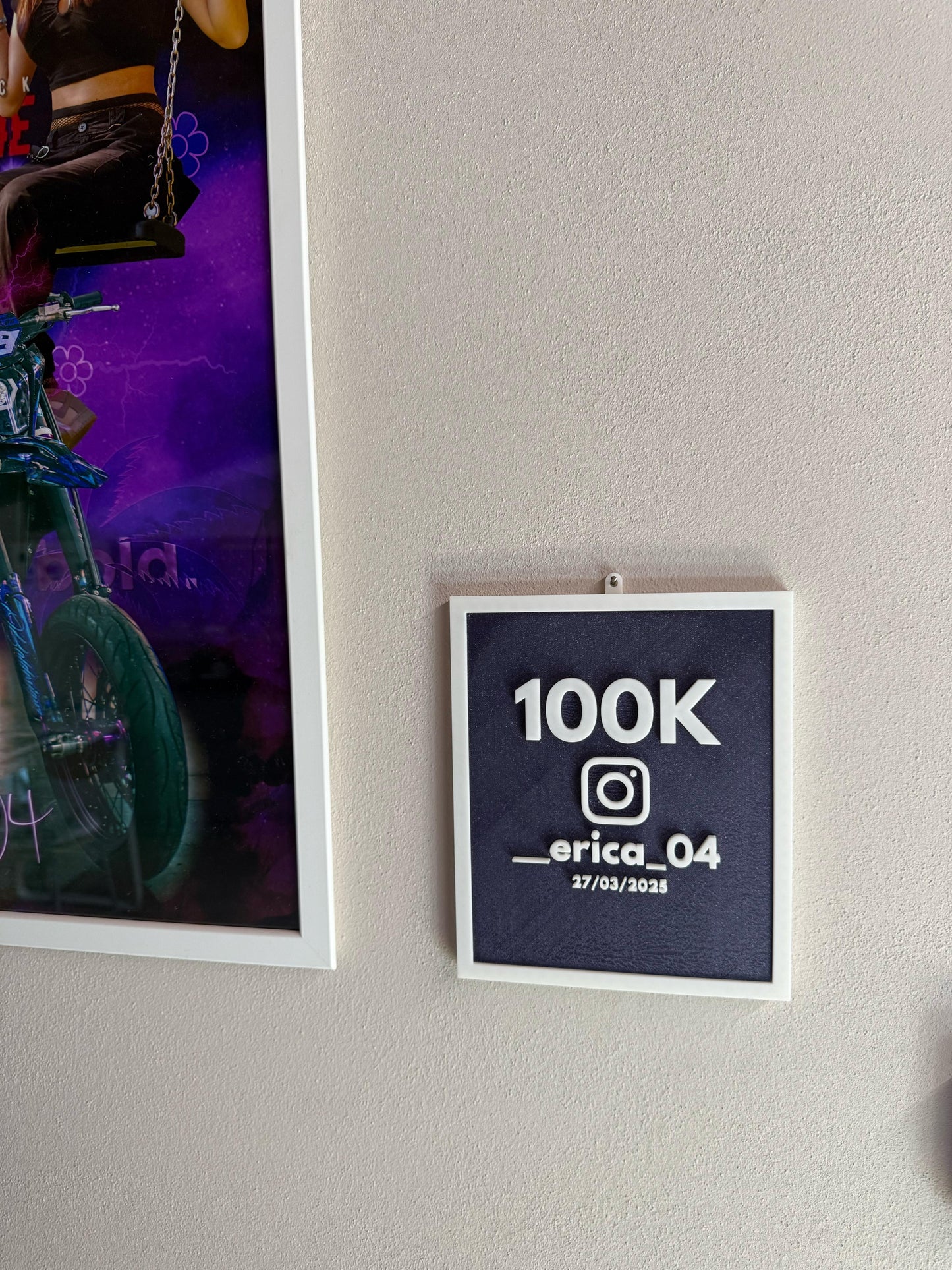 Quadro traguardo Instagram
