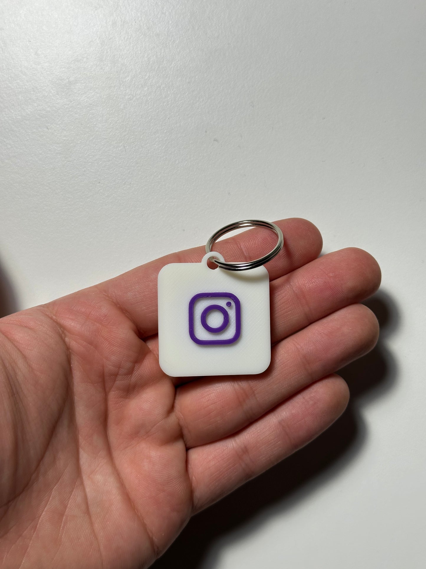 Portachiavi con tag NFC - Instagram