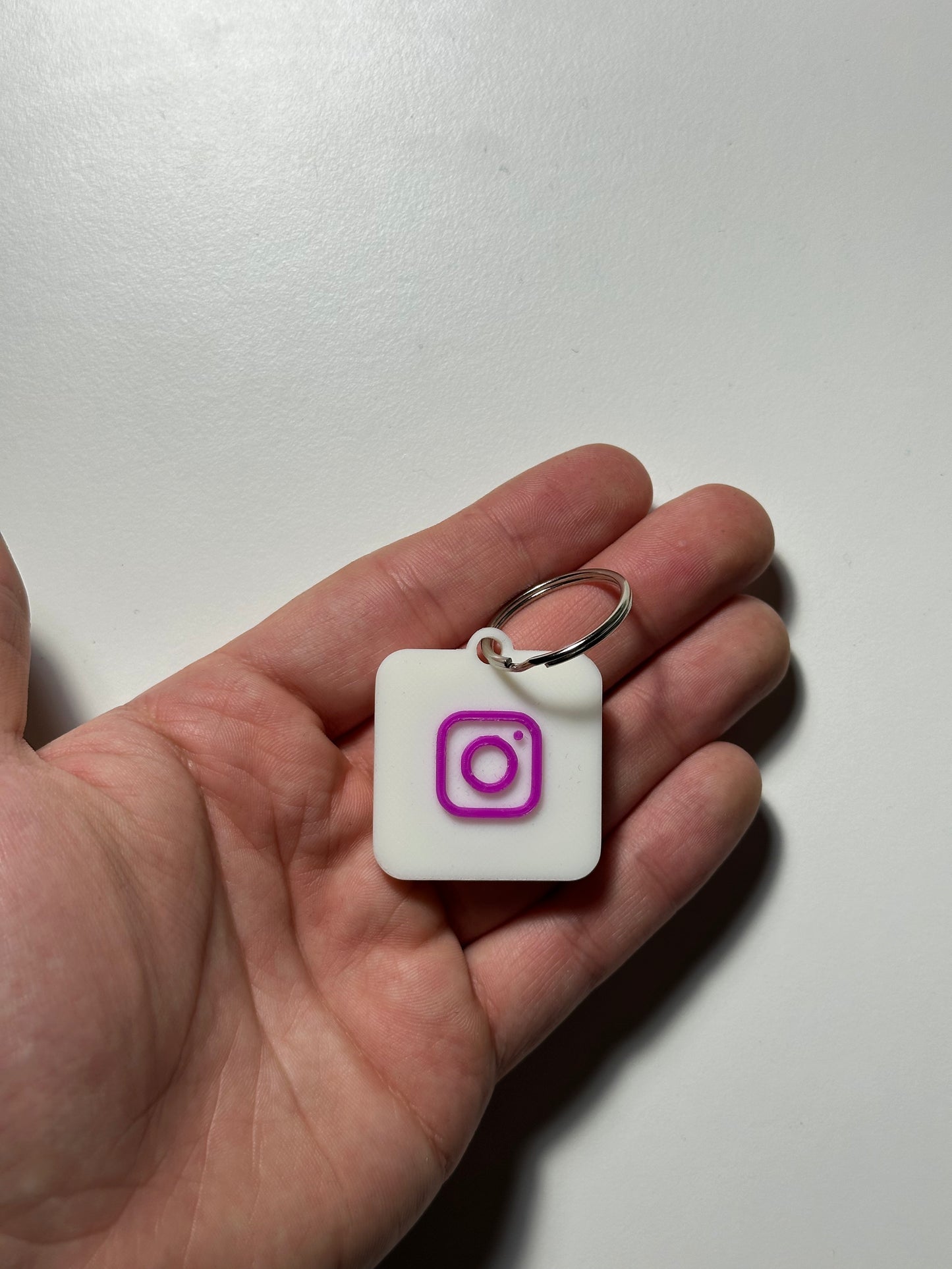 Portachiavi con tag NFC - Instagram