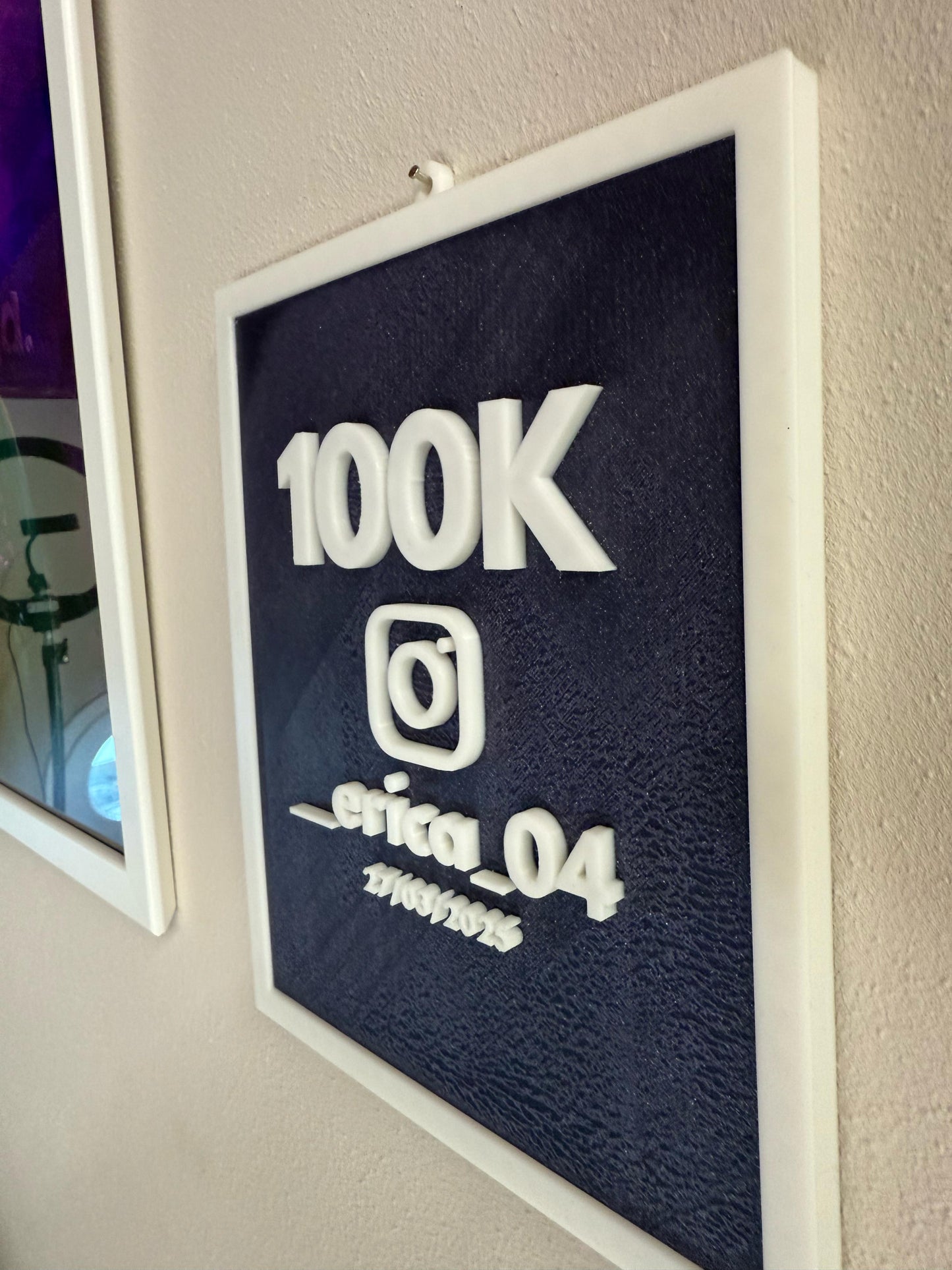 Quadro traguardo Instagram